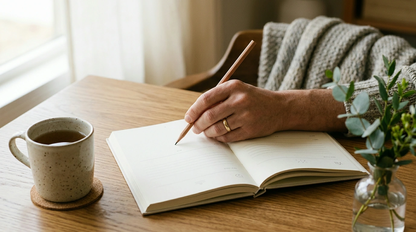 Mindful Clarity Printable Journal: Calm, Gratitude, Next Steps